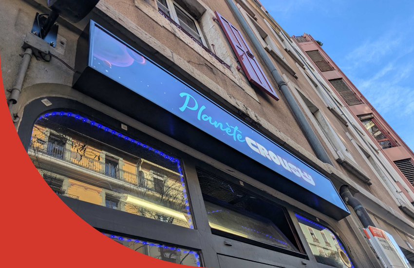 Image d'un caisson enseigne